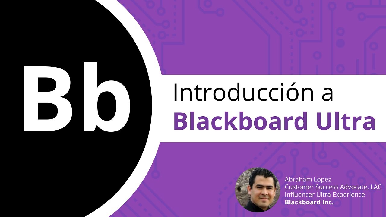 Introduccion a blackboard ultra
