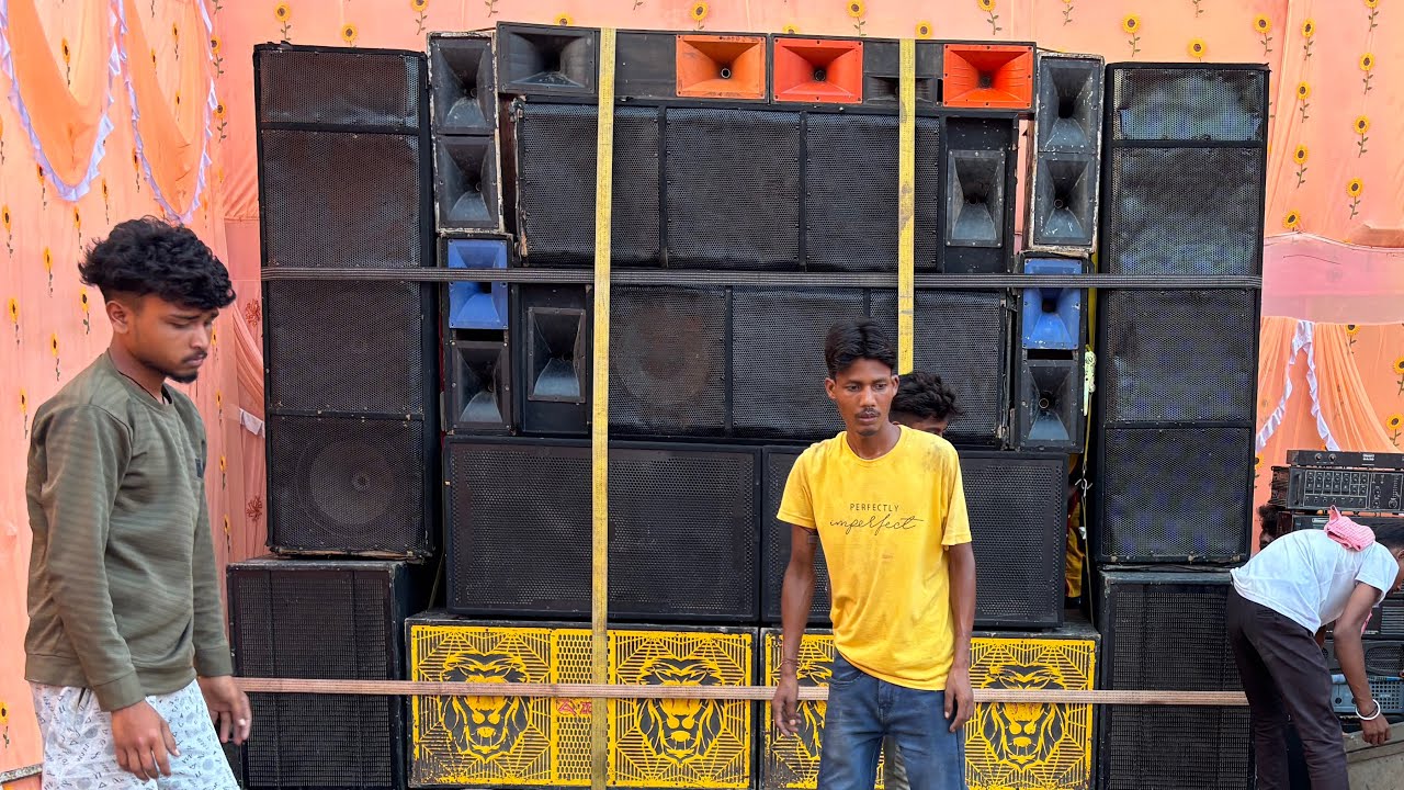 Dj party setup lording Om dj moranga Govindpur