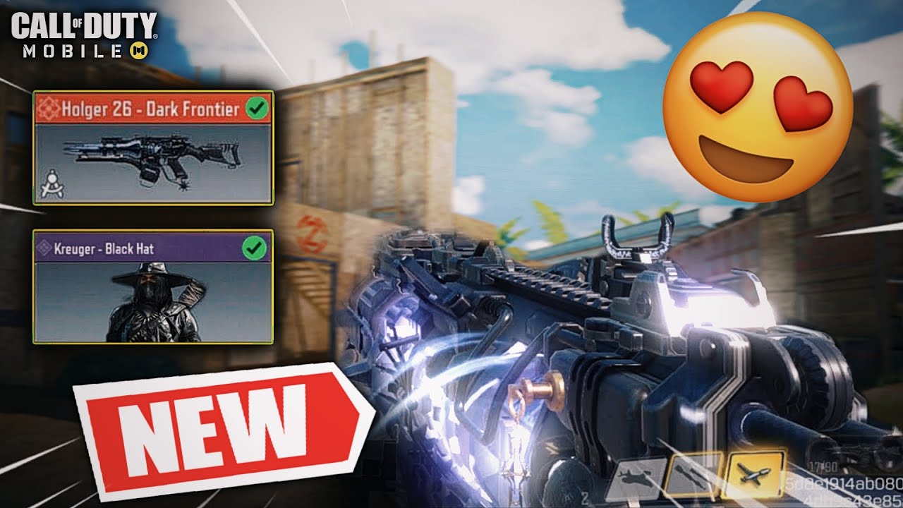 *NEW* Holger 26 MYTHIC SKIN ||  Dark Gunman Mythic Drop/Lucky Draw + Dark Frontier Gameplay