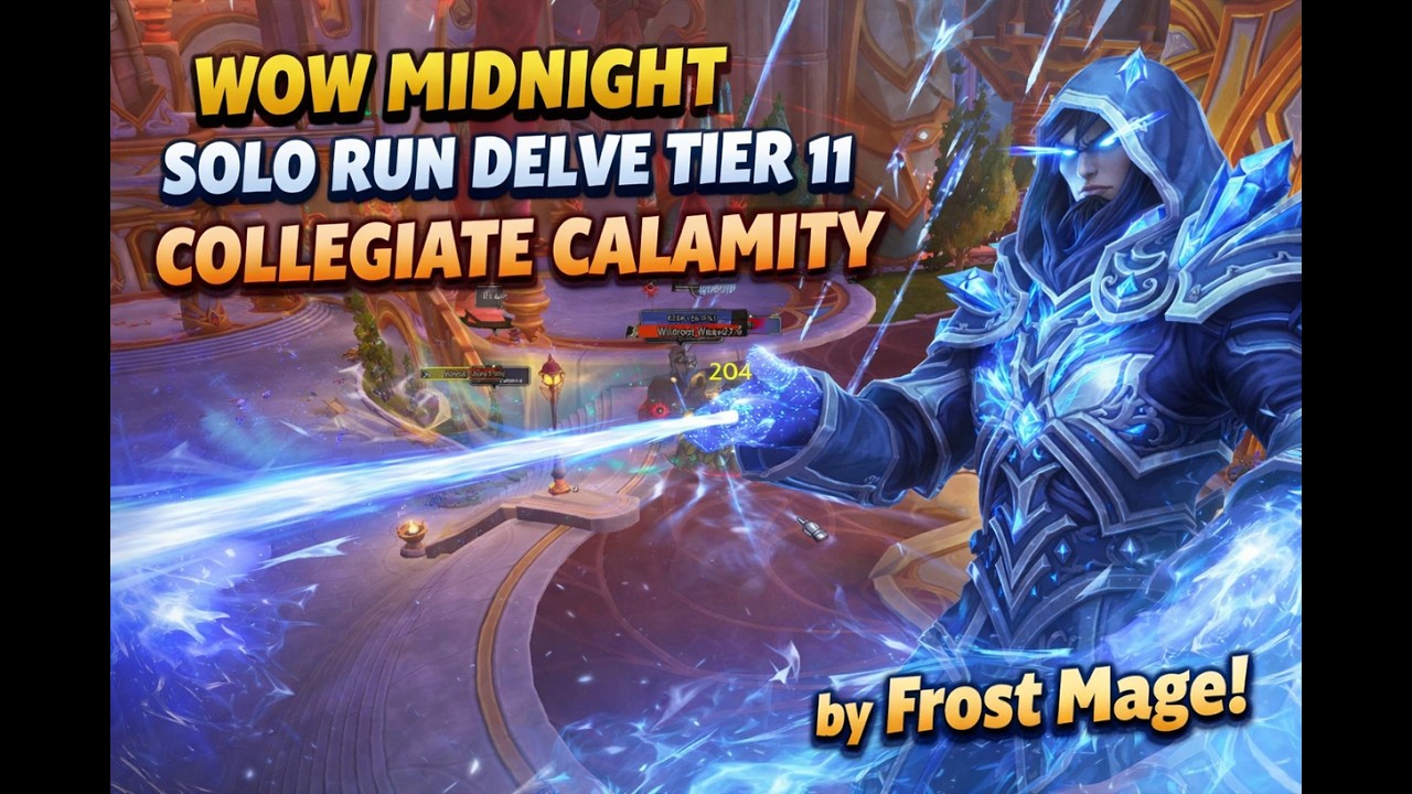 Tier 11 Delve SOLO?! Frost Mage Makes It Look EASY! - WOW Midnight