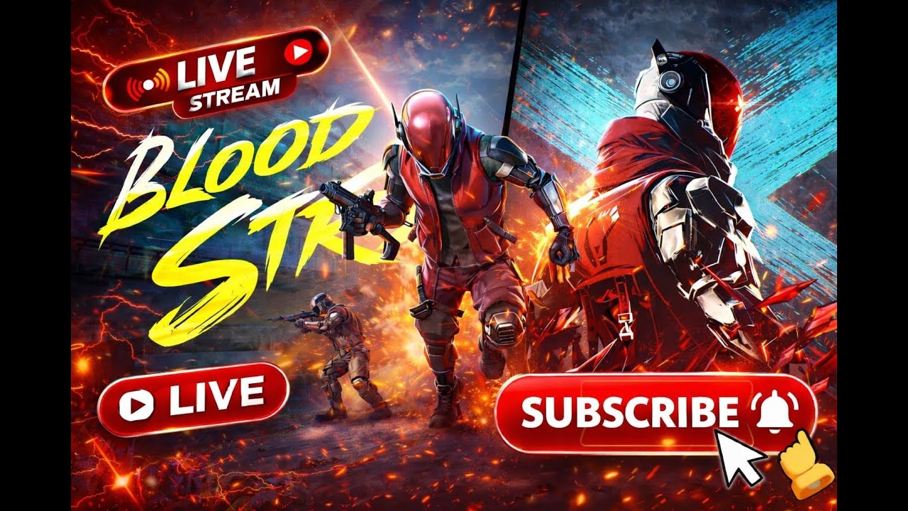 🔴 LIVE NOW! BLOOD STRIKE GAMEPLAY – KITA MULAI DARI AKUN BARU GAISS!!