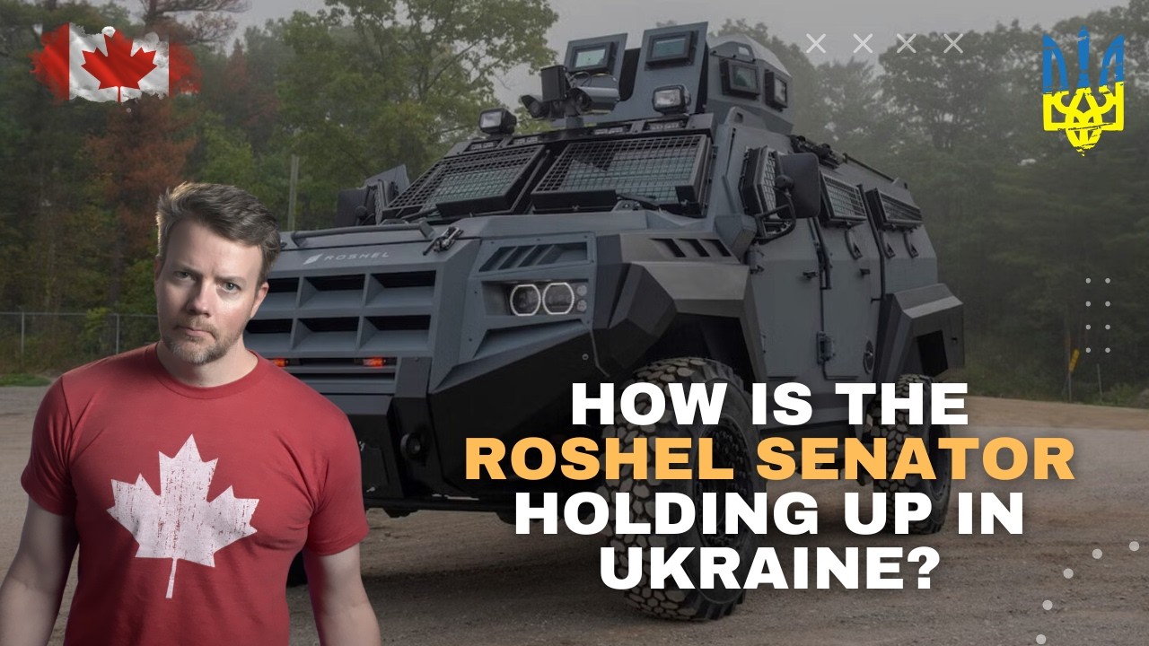 Канада отправляет на Украину мощные бронетранспортеры Roshel Senator