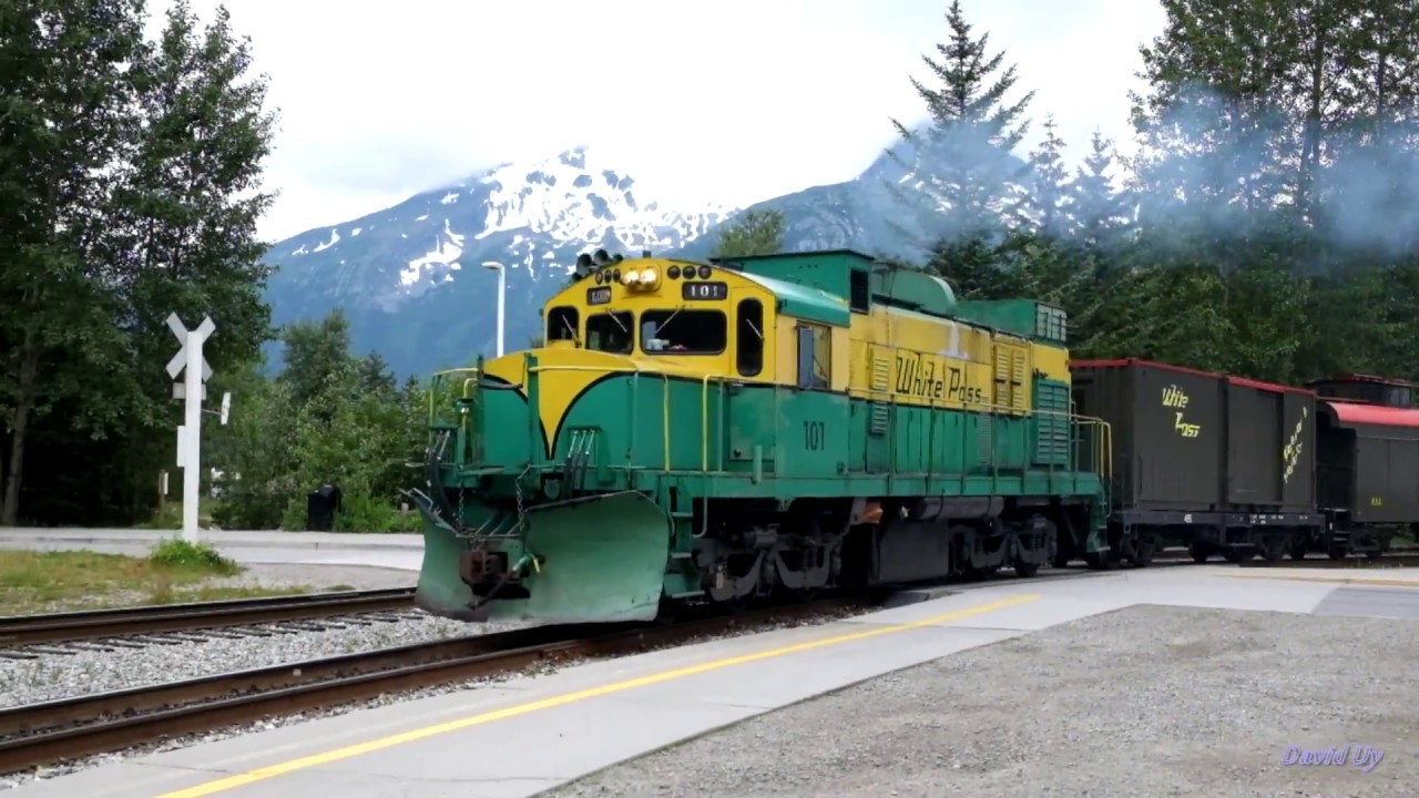 White Pass and Yukon Route trains