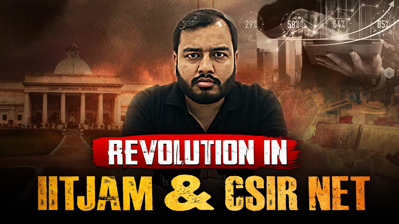 Now Revolution in IIT-JAM and CSIR NET 🔥 | Link in Description