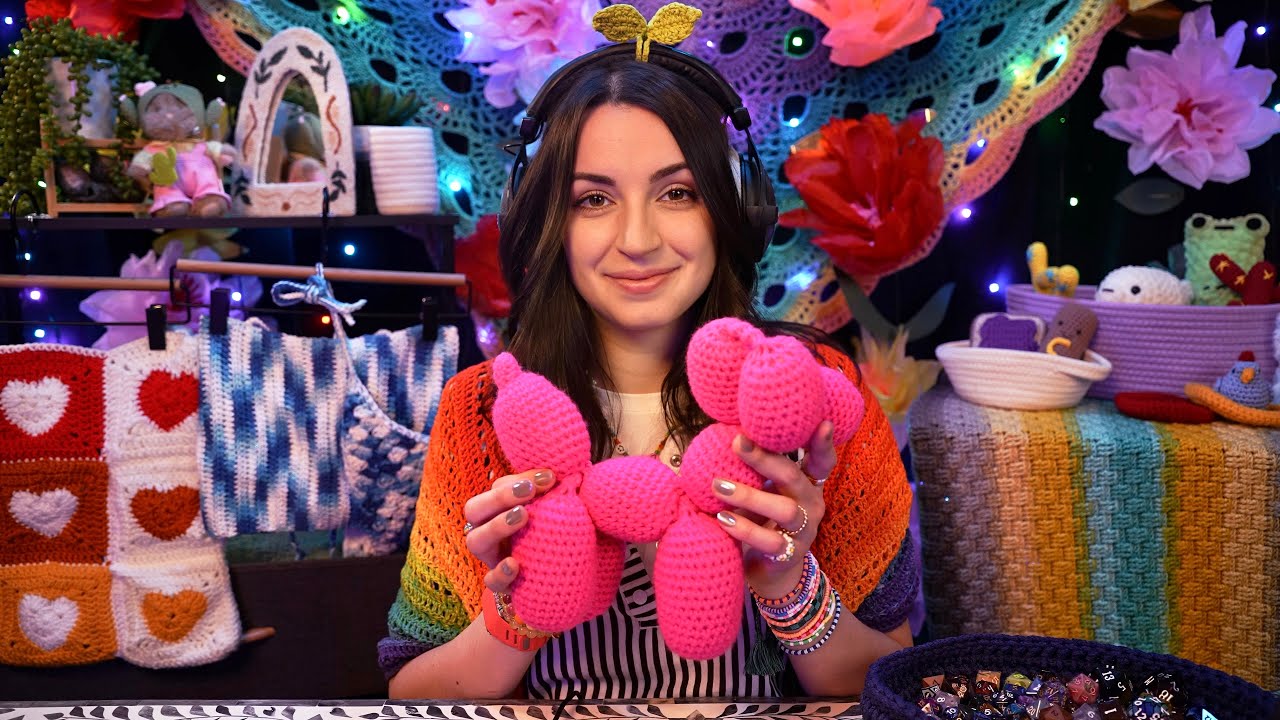 ASMR | Crochet Booth Personal Shopping Experience 🐸🧶
