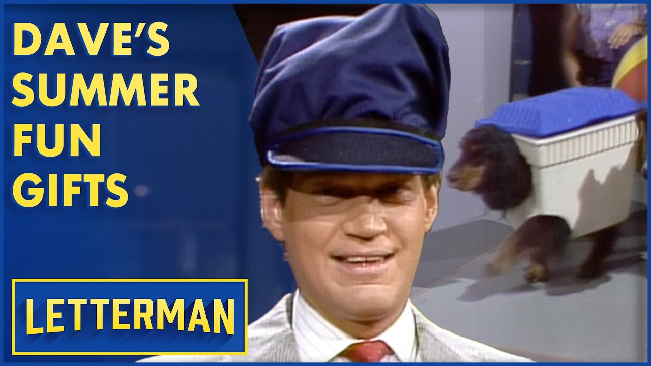 Dave's Summertime Fun Gifts | Letterman