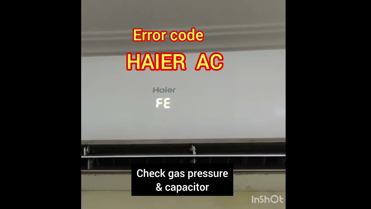 Haier ac error, ll haier ac error f3, ll haier ac error code ll #haier #haierac #error #trending