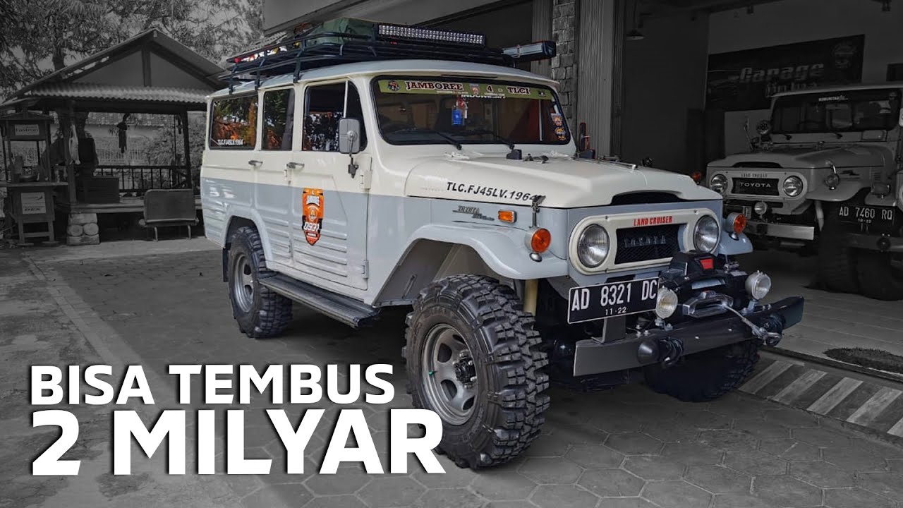 LAND CRUISER FJ45 KAYAMI, HARDTOP TAPI PANJANG