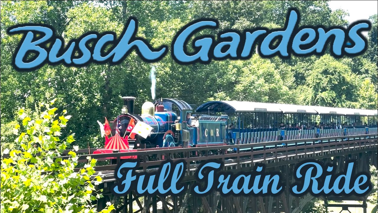 Летняя поездка на поезде Busch Gardens 2024