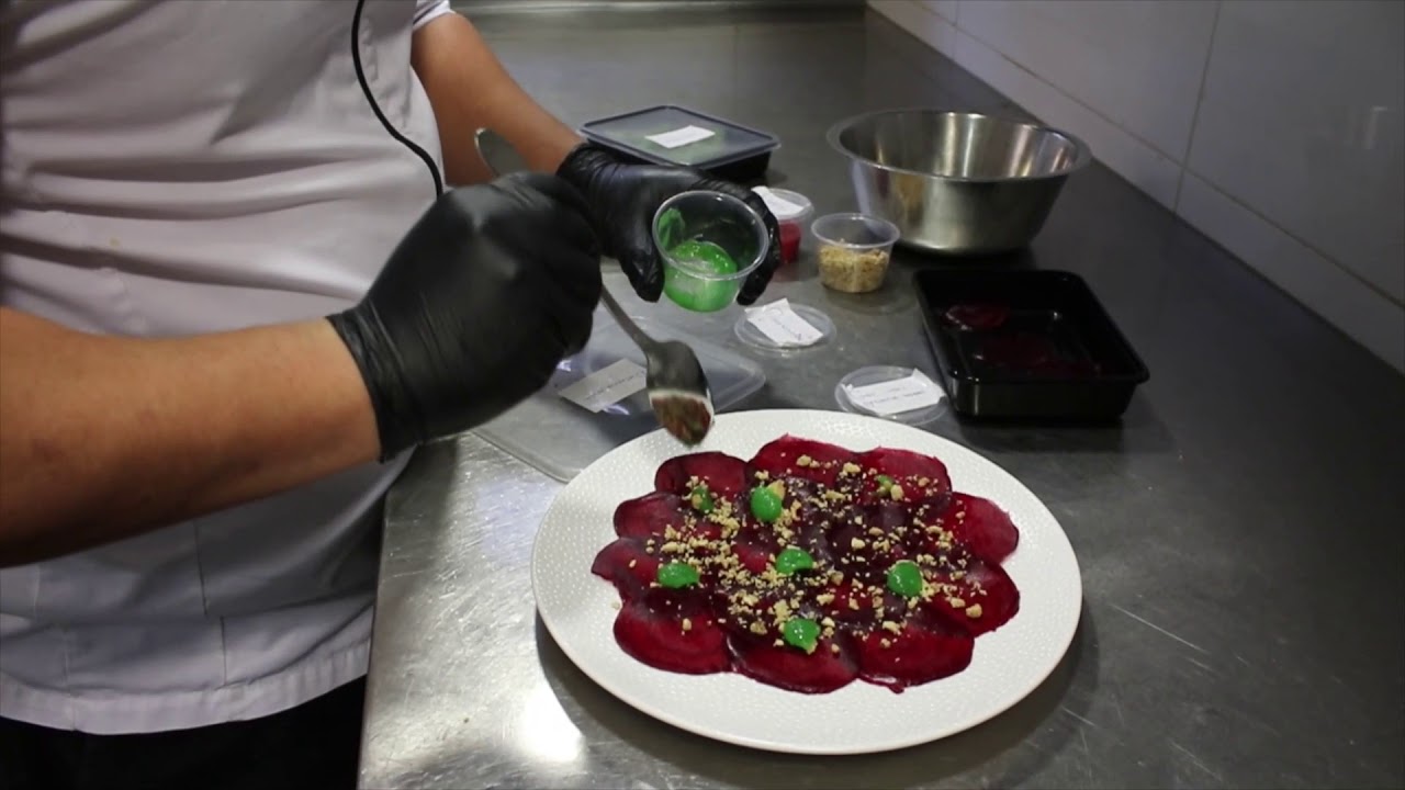 Voorgerecht Bieten Carpaccio