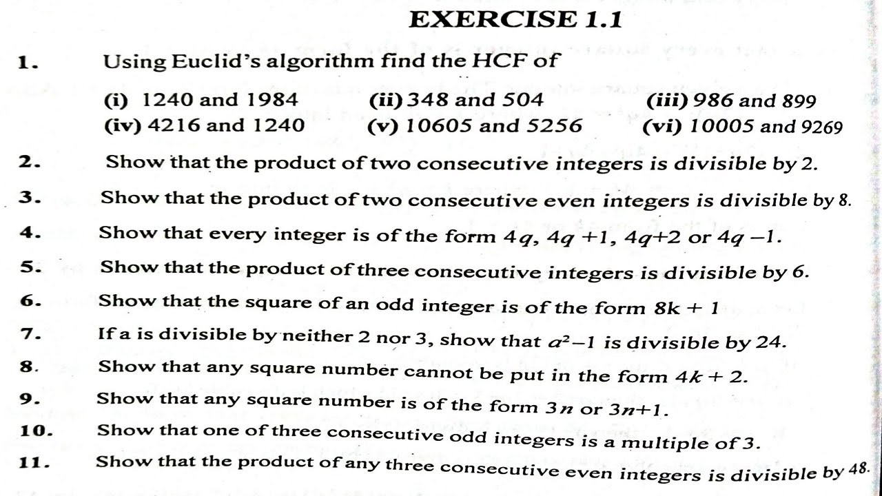 Class X Chapter 1 : Number System Ex- 1.1 | Part 4