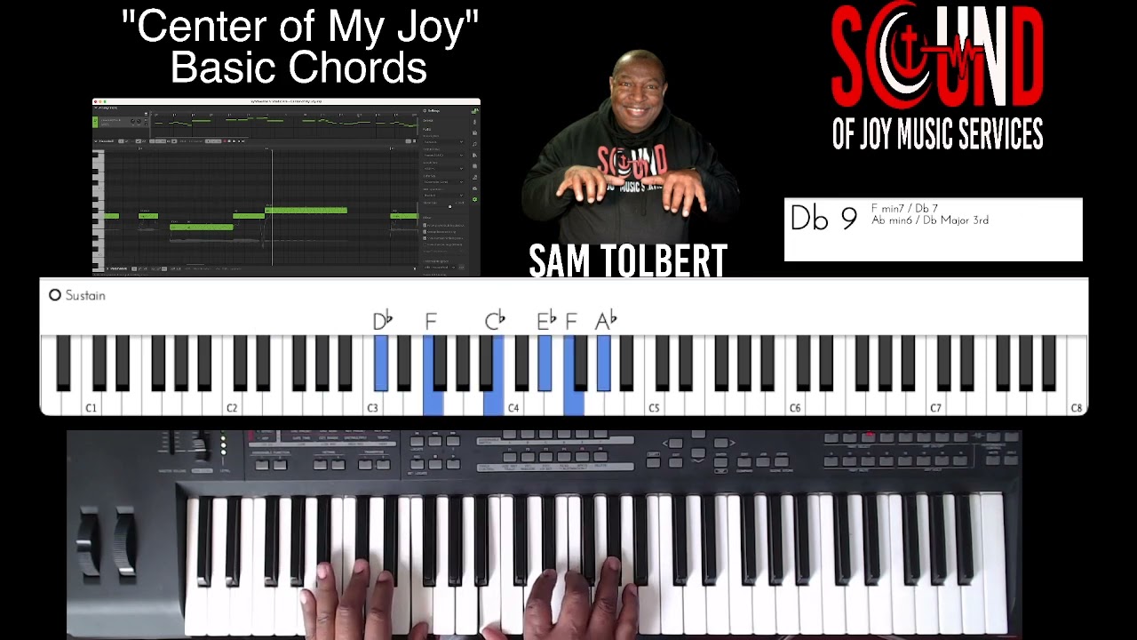 Sound of Joy Patreon Membership Video Lesson 🎶 Song: Center of My Joy (Key: Eb)
