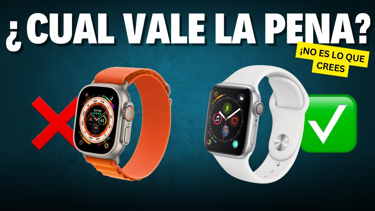 ¿CUAL ES EL MEJOR APPLE WATCH PARA TI? CALIDAD-PRECIO 💸🔥