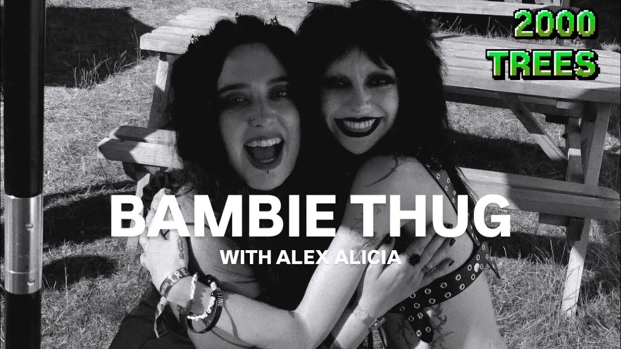 Backstage with BAMBIE THUG & plans for a debut album at 2000TREES 2025 | interview with Alex Alicia