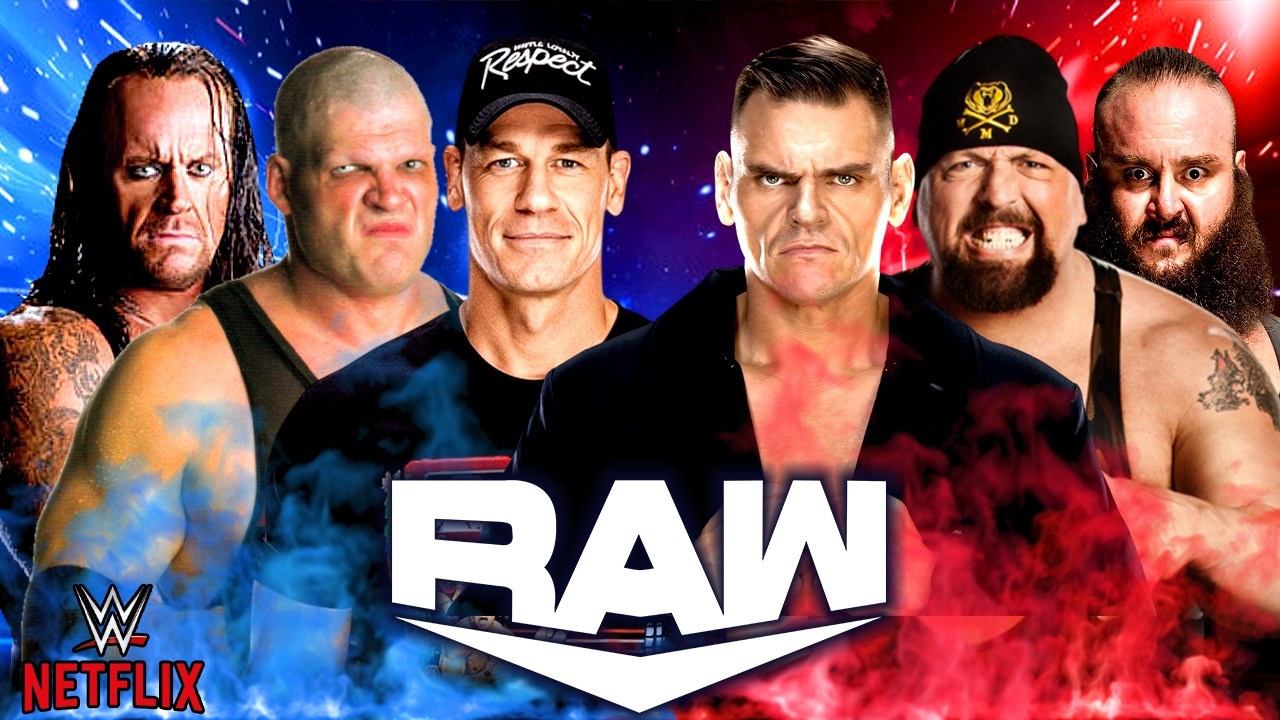 WWE Raw: John Cena Undertaker Kane vs Gunther Big Show Braun Strowman | Full Match 11-February-2026