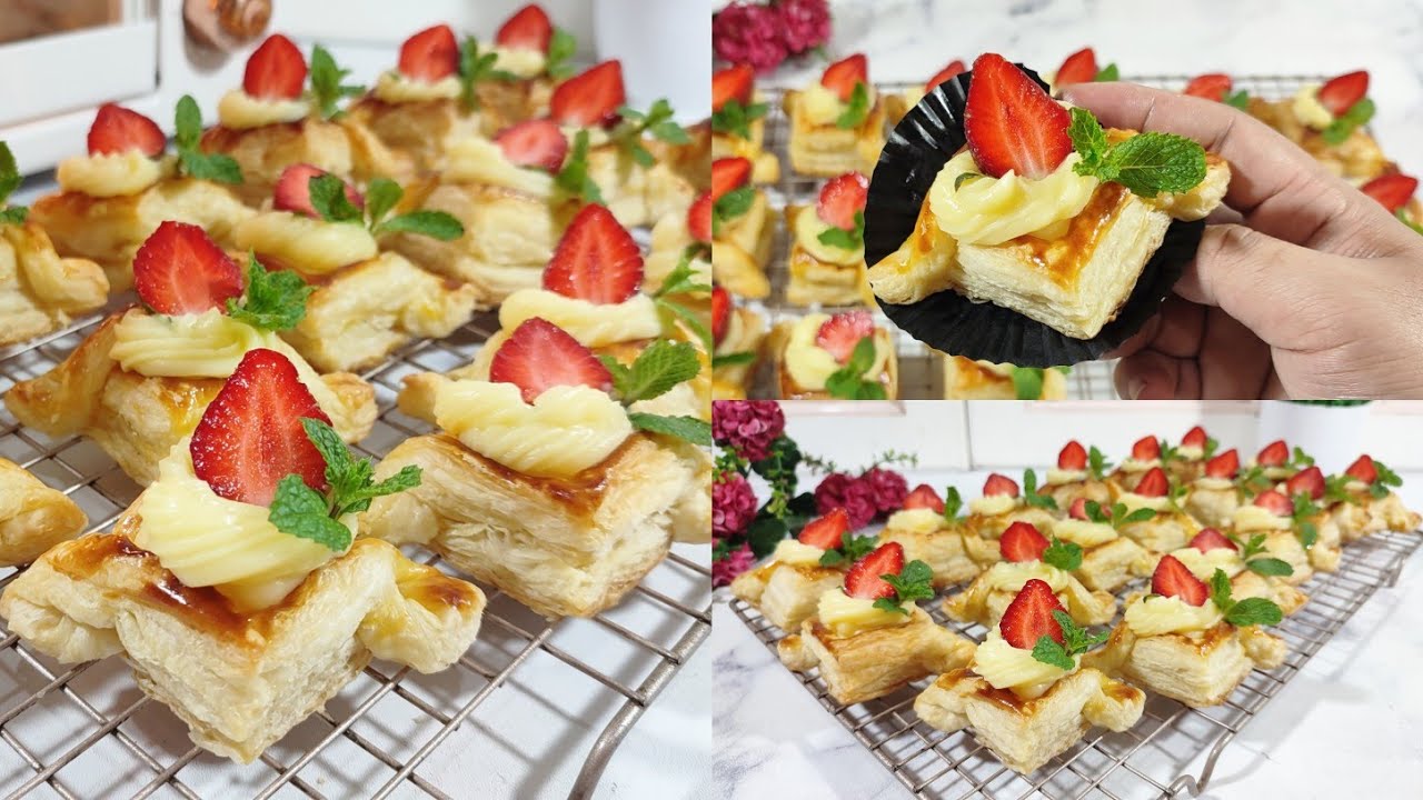 TANPA RIBET, BIKINNYA SAT SET‼️ VLA NYA SUPER LEMBUT & ENAK, OLAHAN PUFF PASTRY INSTAN