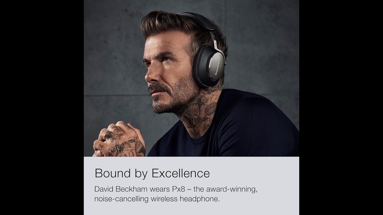 Bowers & Wilkins Px8 Over-Ear Headphones Wireless Bluetooth Noise Cancelling