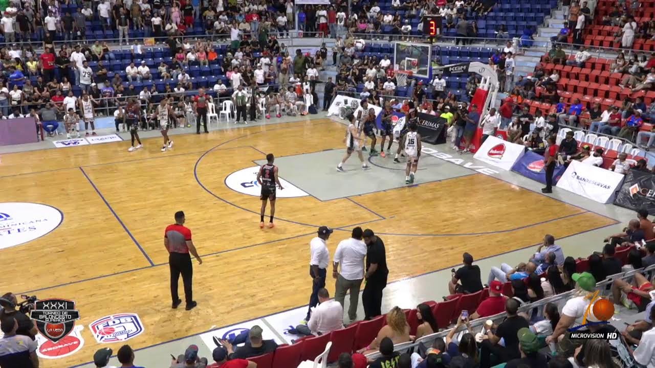 XXXI - TORNEO DE BALONCESTO SUPERIOR DE LA VEGA / PARQUE HOSTOS VS POTROS (26/11/2025)