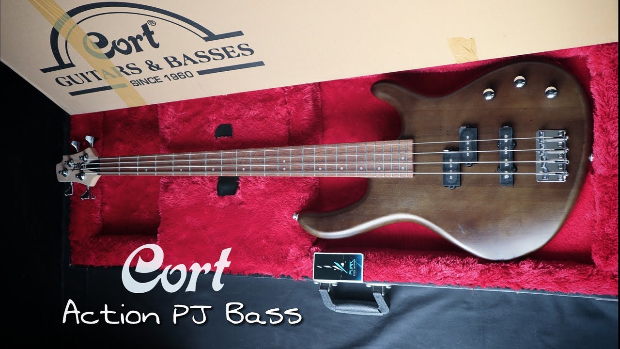 UNBOXING BASS CORT ACTION PJ - Open Pore Walnut