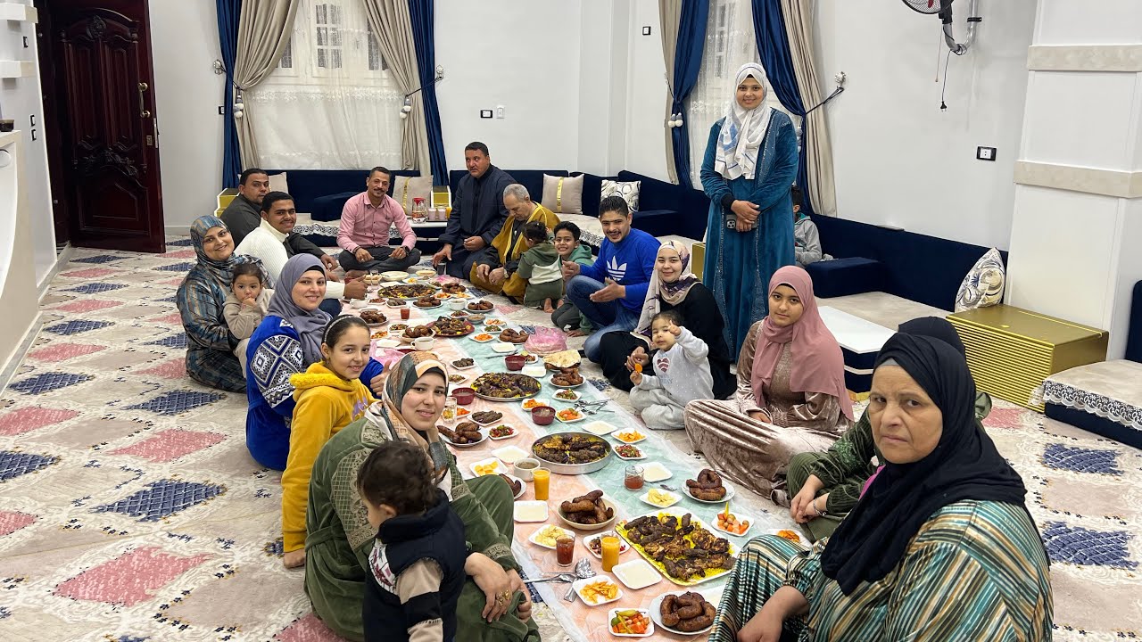ولأول مرة أكبر عزومة في رمضان 🌙جوزي جمع الأهل والحبايب في بيتنا الجديد 🏡الأهل عزووة 🤚#عزومة_رمضان