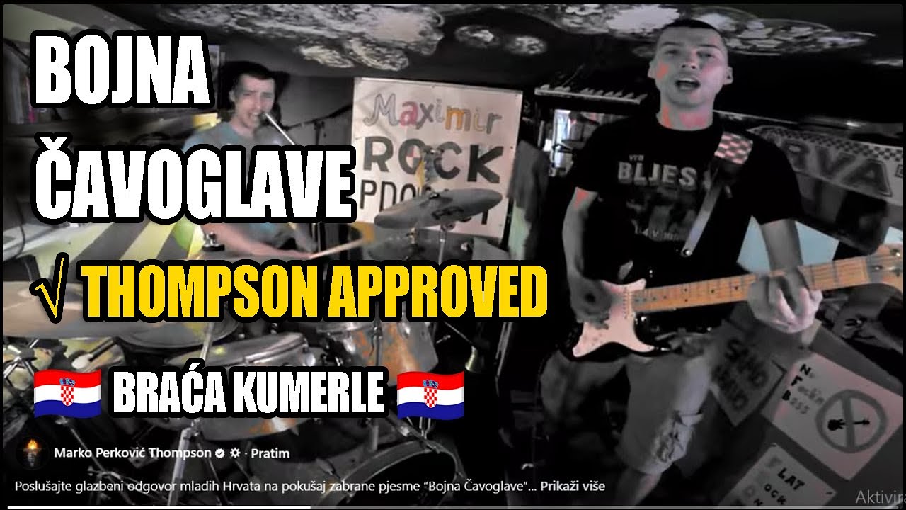 Bojna Čavoglave Cover - Glazbeni Odgovor na Poku&scaron;aje Zabrane 🇭🇷 | Braća Kumerle