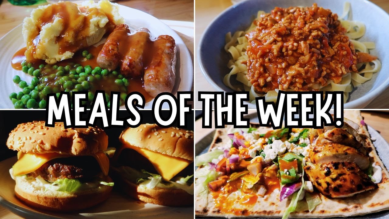 Easy Family Weeknight Dinners ~ UK Meals of the week