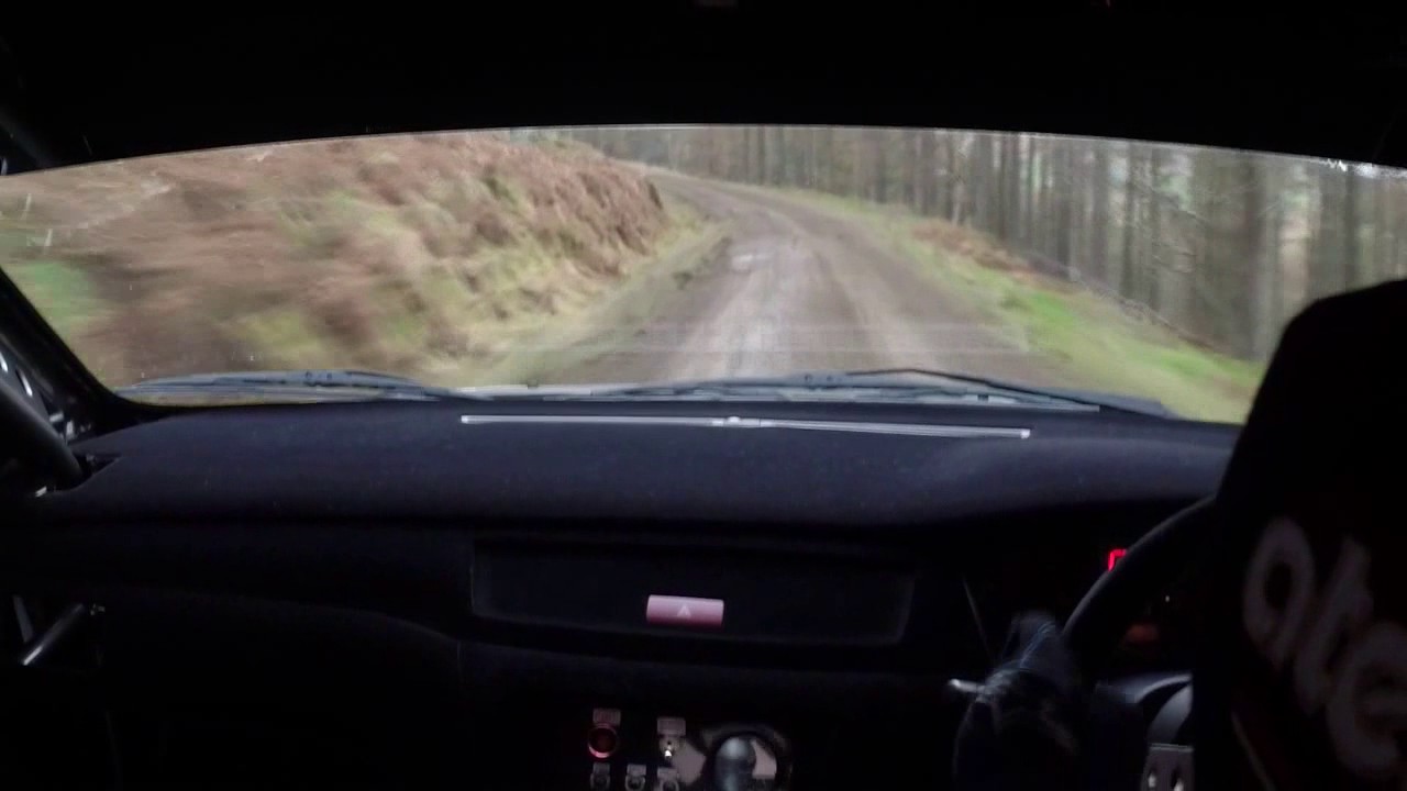Mark McCulloch/Michael Hendry Border Counties Rally 2017, Big Moment Yair SS9