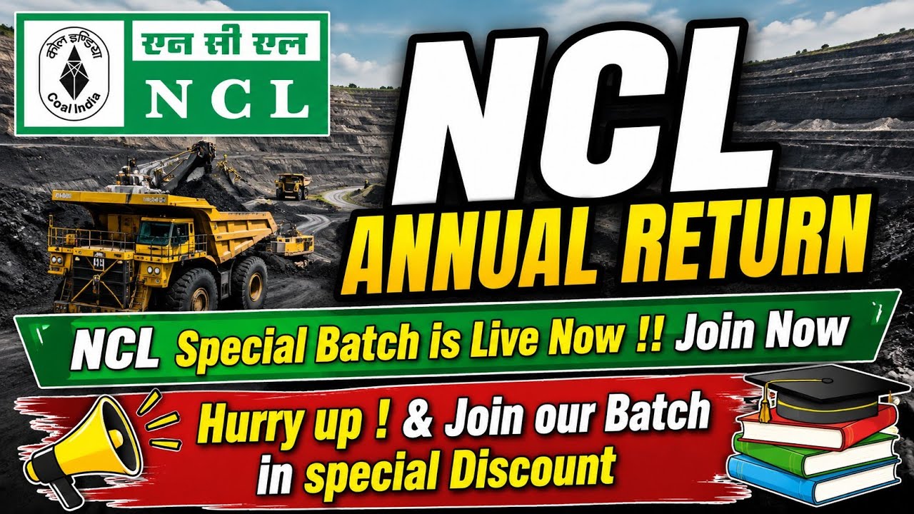 NCL Annual Return || Most Important for NCL MS Exam ||