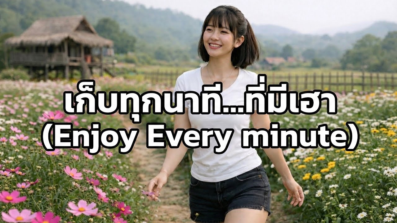 เก็บทุกนาที...ที่มีเฮา (Enjoy Every minute) | เพลงอีสานอินดี้ Pop / Rock Music By Jay k Music.