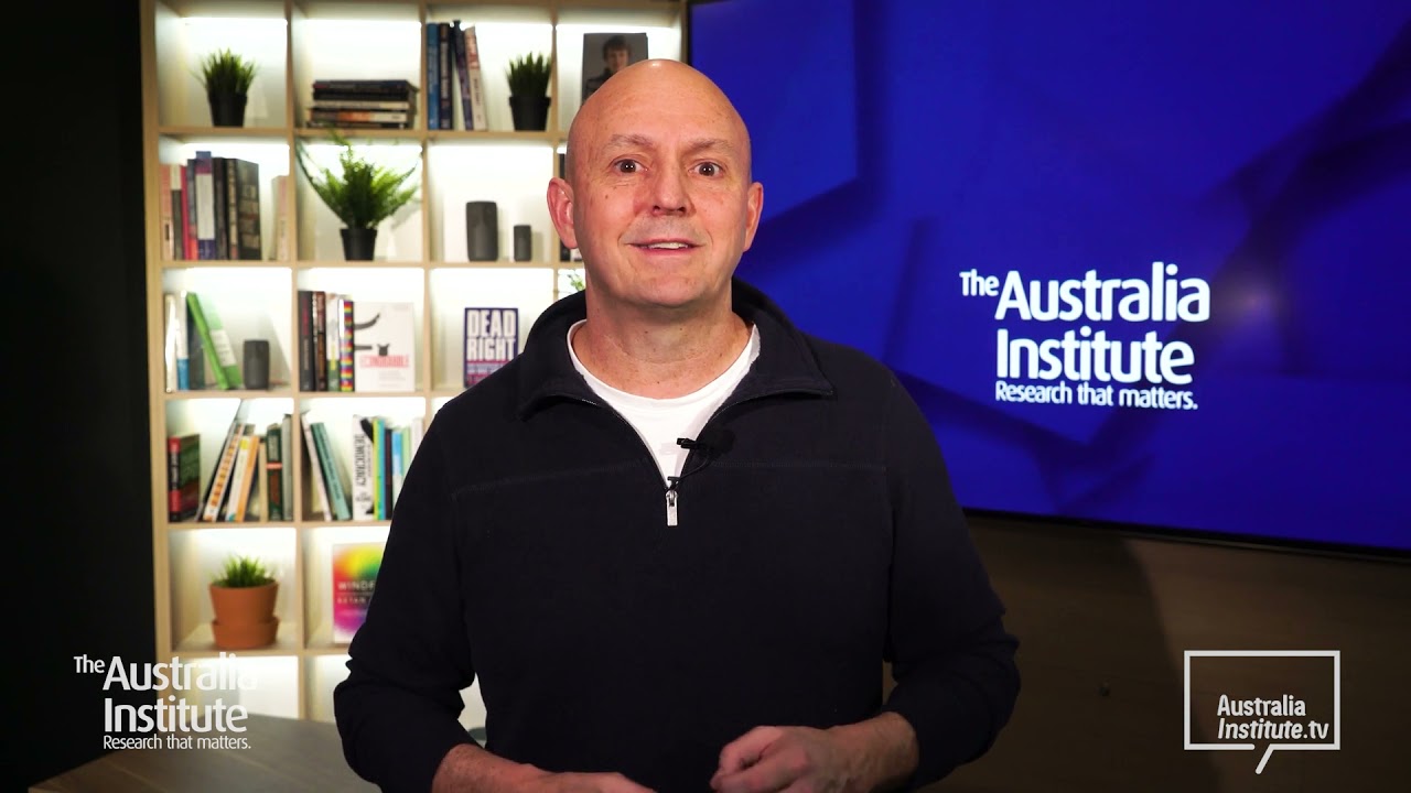What *actually* boosts Productivity | Richard Denniss, chief economist at the Australia Institute