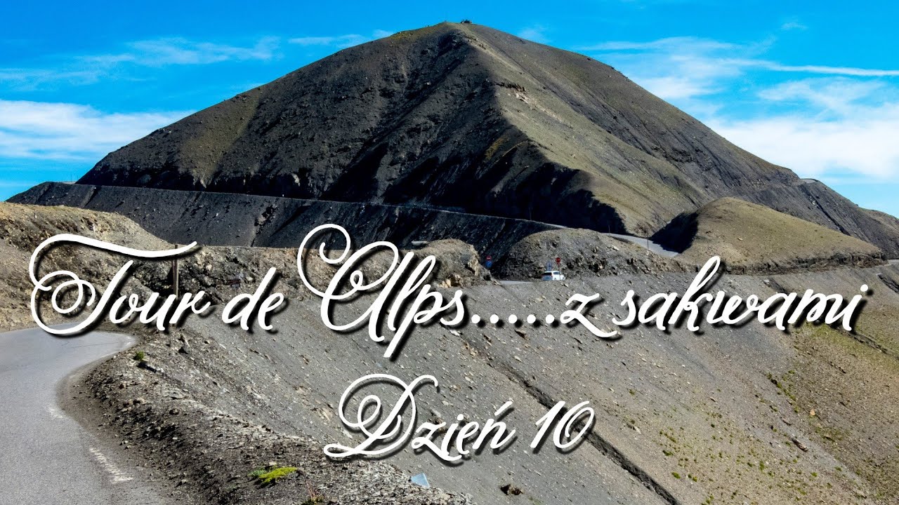 Col de la Bonette po raz drugi. Zjazd i leżenie nad rzeką. Dzień 10. TOUR DE ALPS Z SAKWAMI. 