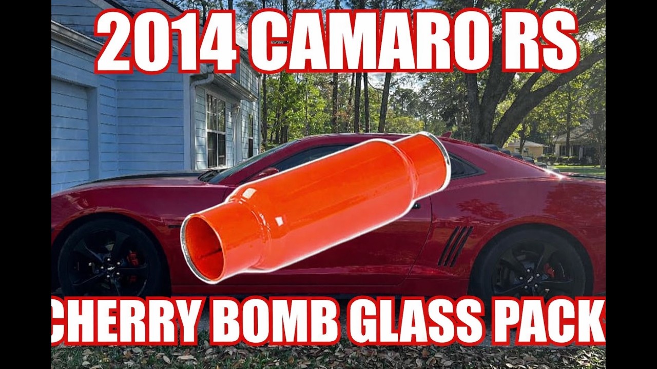 2014 Camaro RS cherry bomb glass packs.