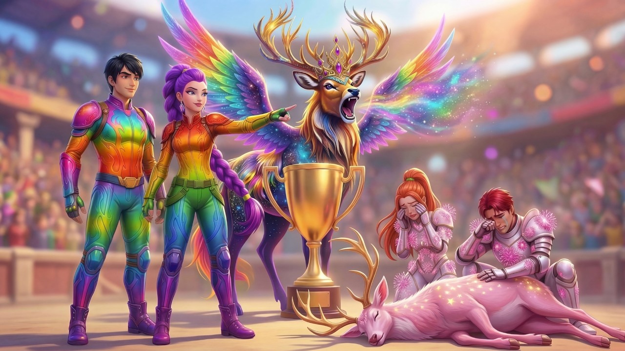 Rumi Wins the Legendary Deer Race – K-Pop Demon Hunter