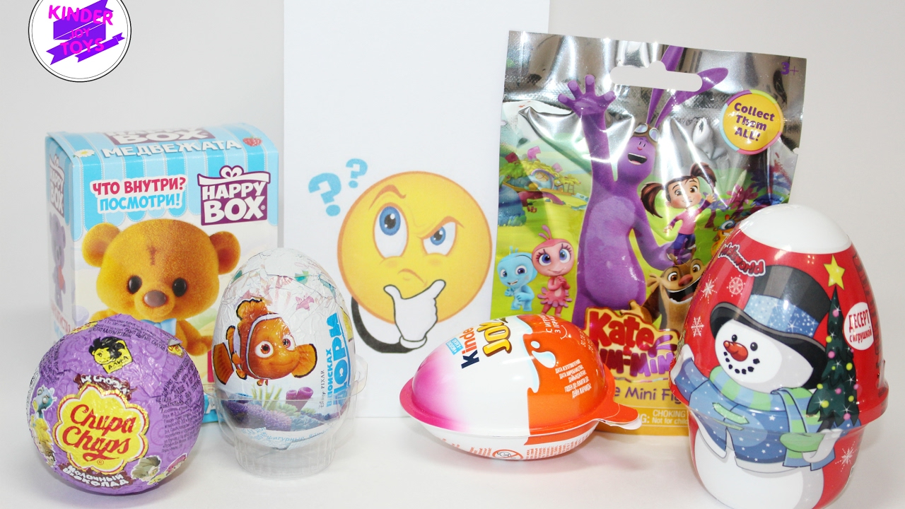 KMM #28. Катя и Мим-мим, Киндер Джой, Happy Box, В поисках Дори, Чупа-чупс и др.