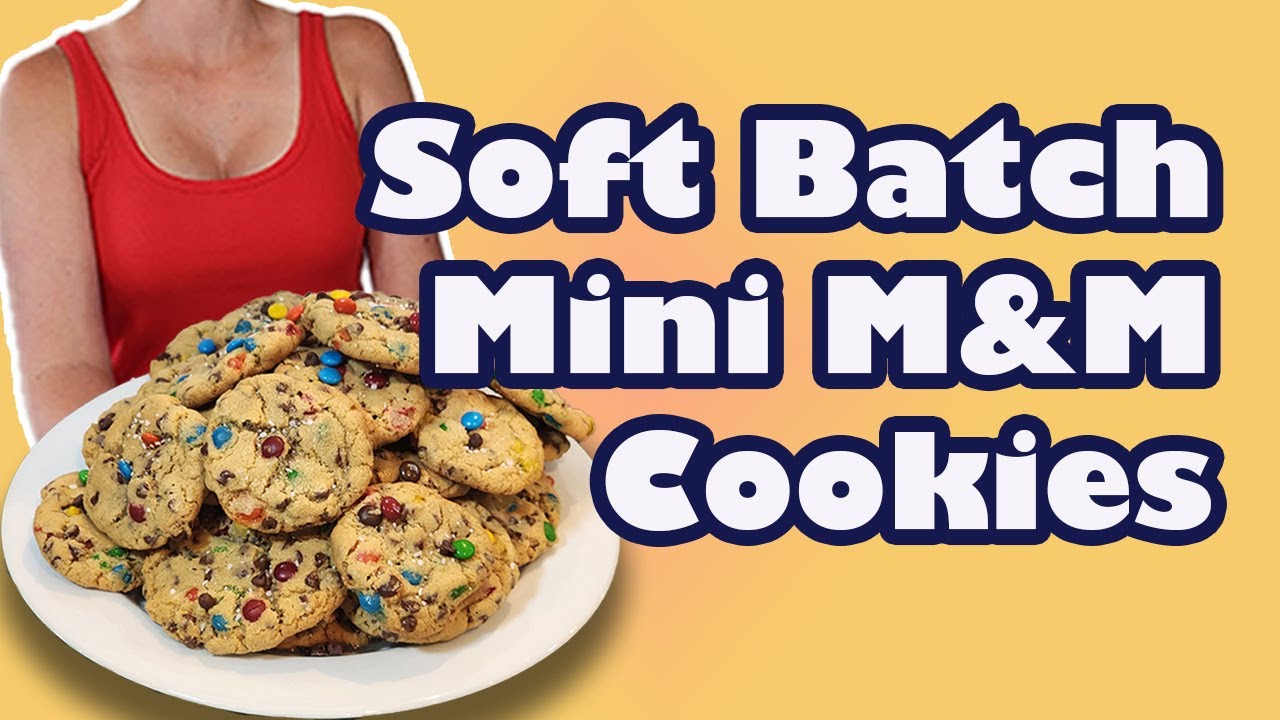 The Ultimate Soft & Chewy M&M Cookies (Beginner Friendly!!)