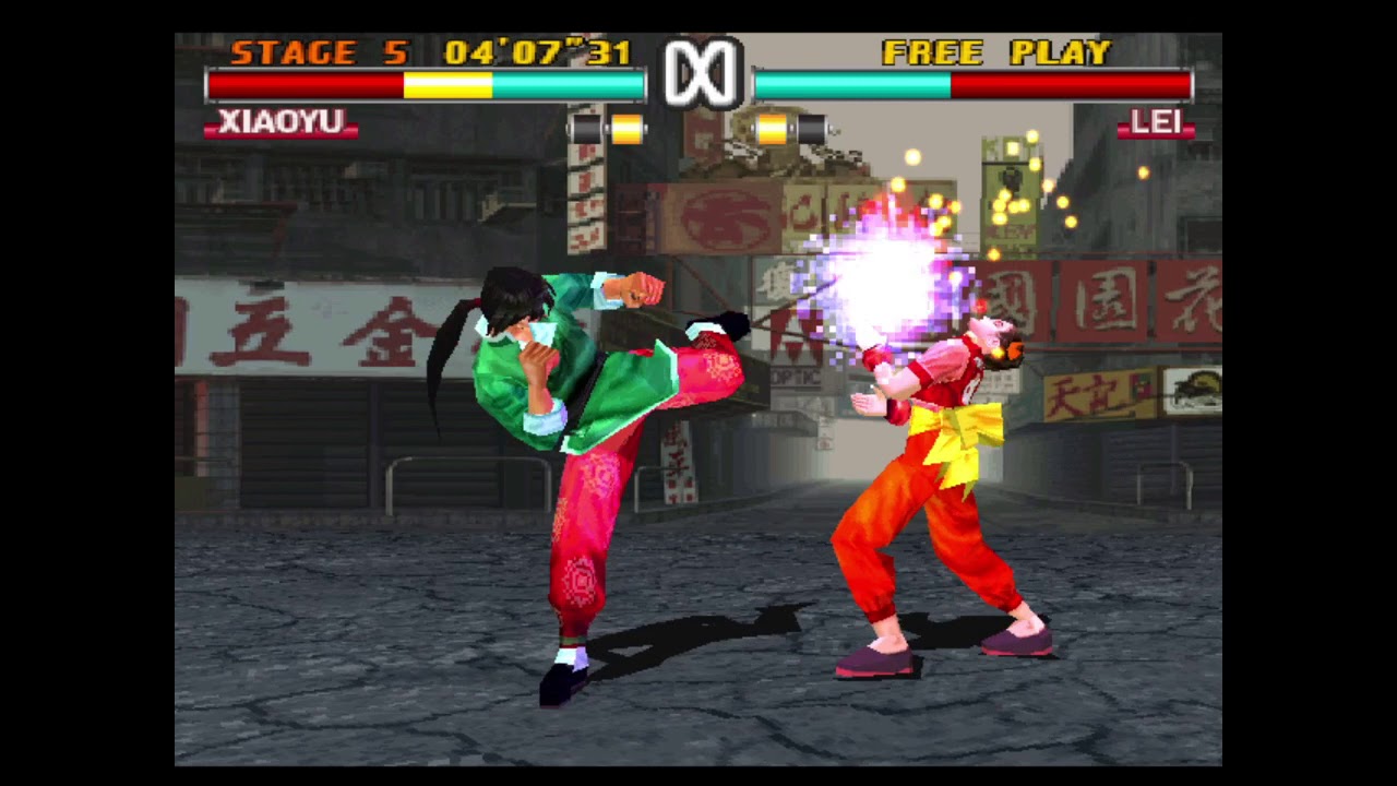 Tekken 3 - Arcade Mode - Ling Xiaoyu - Hard