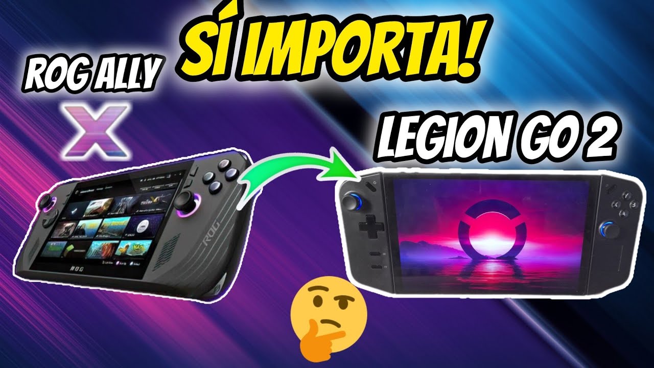 Rog ally x Y Su IMPACTO En Legion Go 2