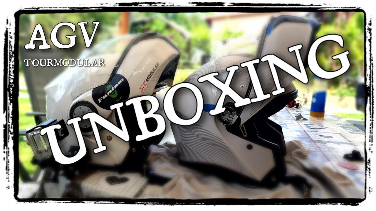 AGV Tourmodular Unboxing