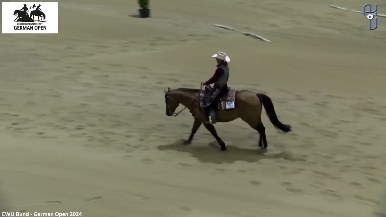 Ritt zur Deutschen Meisterschaft in Senior Ranch Riding 2024