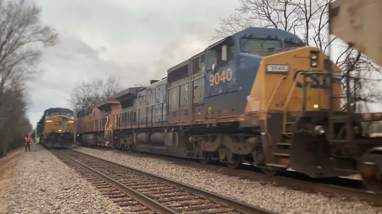 CSX M513 with UP Power! 1/9/2026