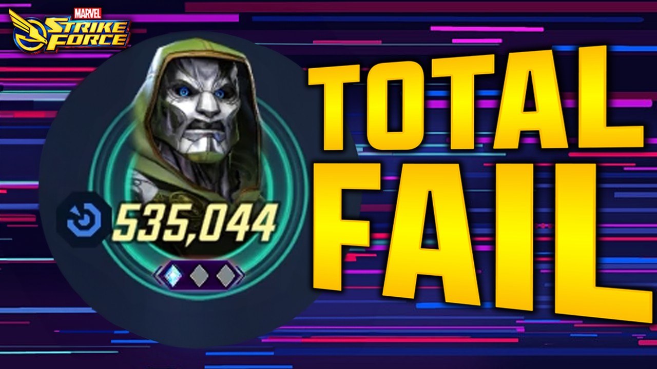 MY DIAMOND DOOM FAILED ME - MARVEL Strike Force - MSF