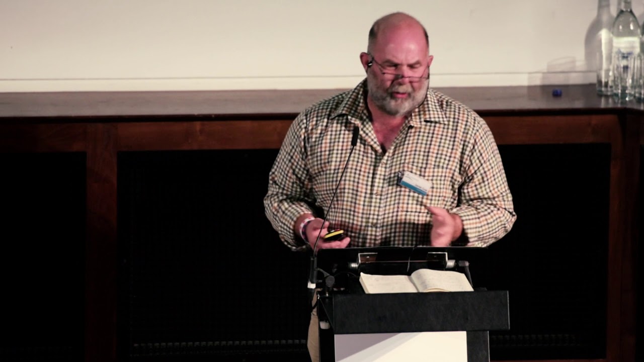 Derek Gow speaking at the Countryside Restoration Trust 25th Anniversary Conference