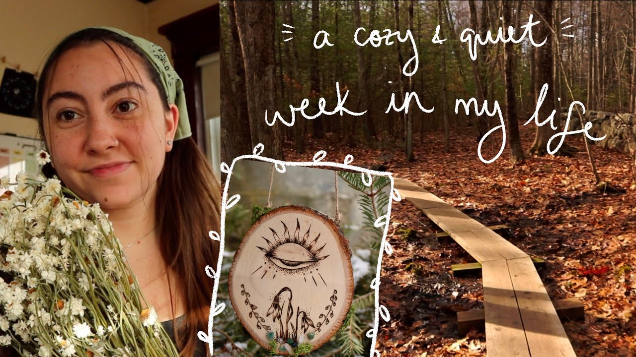 a slow, quiet week ~ intentional living/cottagecore vlog ❀