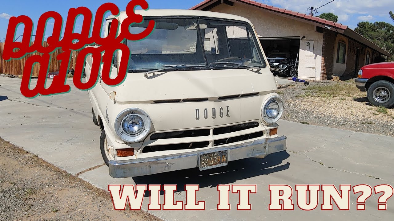 Will this 1968 Dodge A100 Run After Sitting for 10+ Years?!