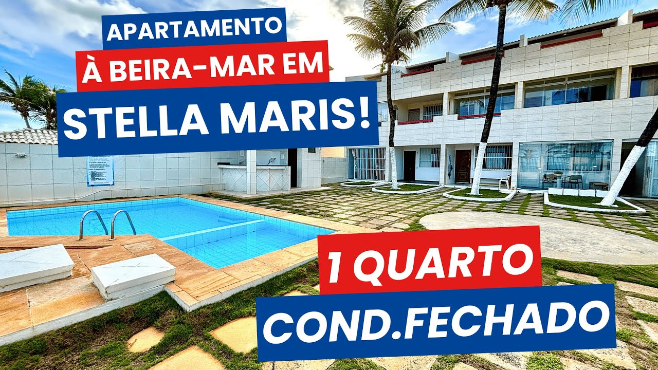🏖️ Apartamento Nascente com Varanda em Stella Maris | 1 Quarto, 1 Vaga | R$395 mil