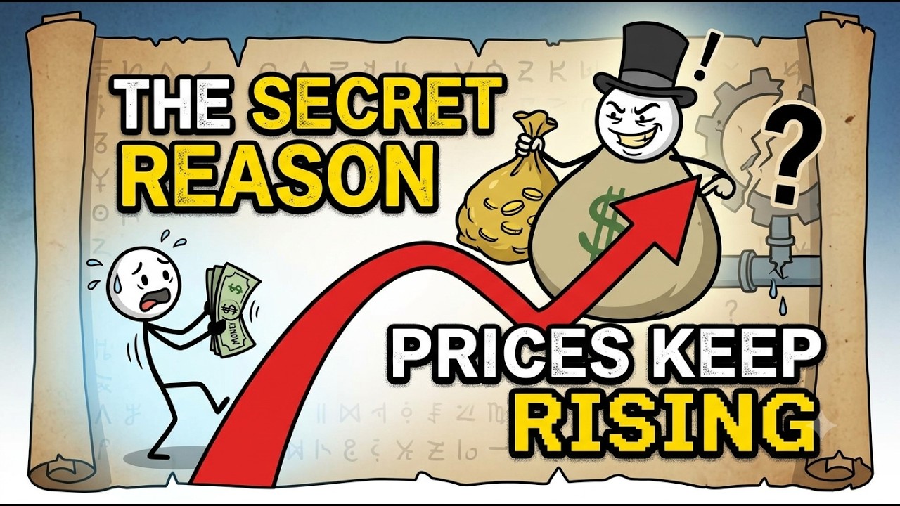 Why Prices Keep Rising and Who is Secretly Pocketing Your Money?#Inflation#Economics#PersonalFinance