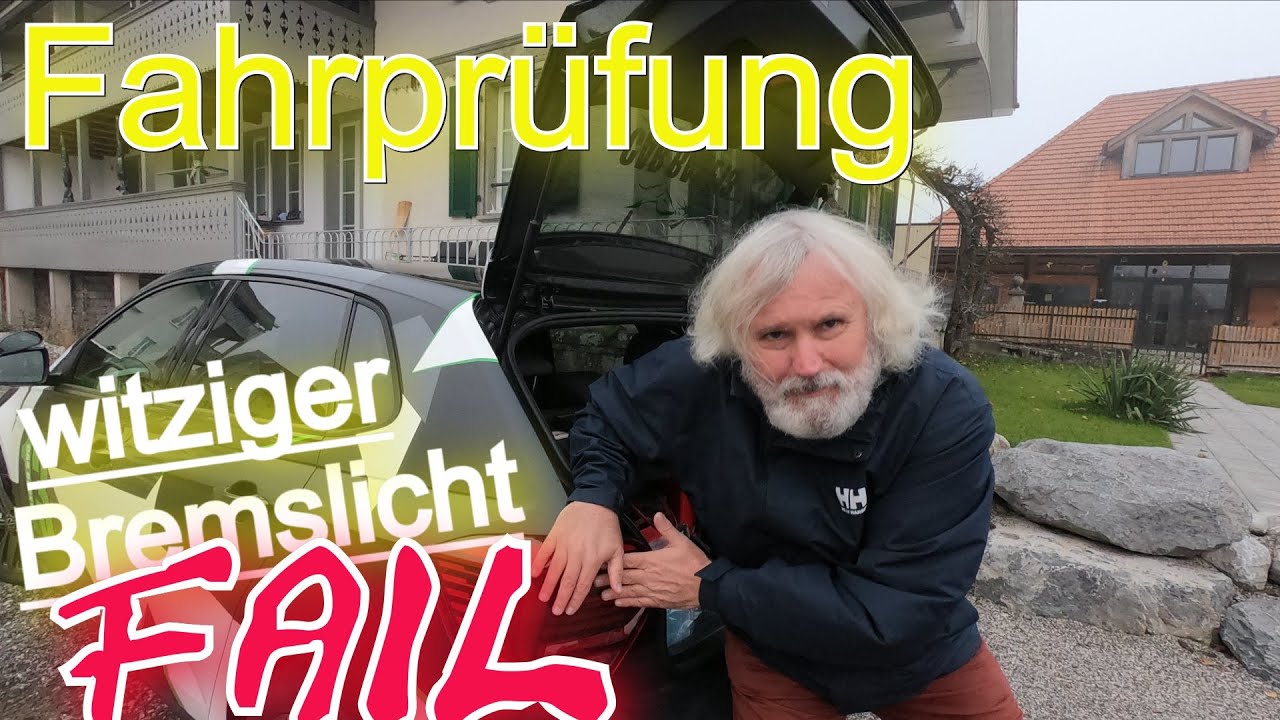 Fahrpr&uuml;fung | Bremslicht &uuml;berpr&uuml;fen | Lustigster Fail ever