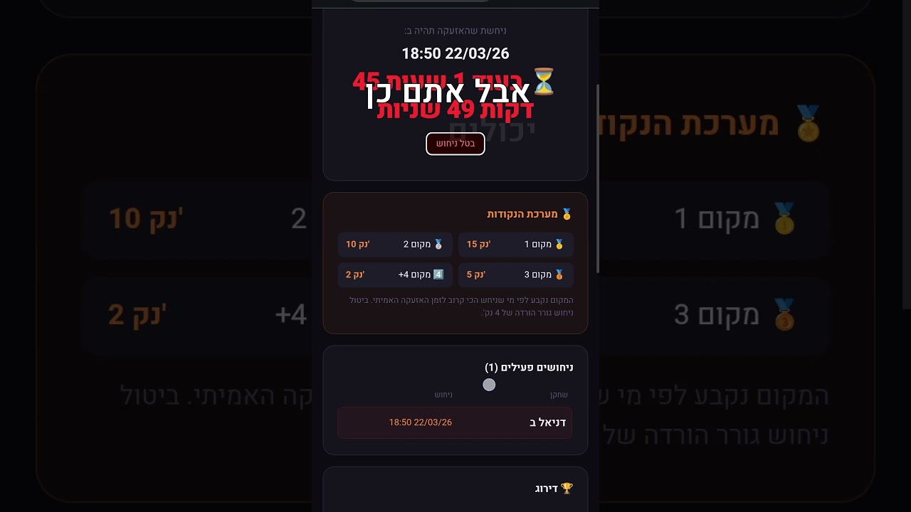 הקישור לאתר: nextalert.site