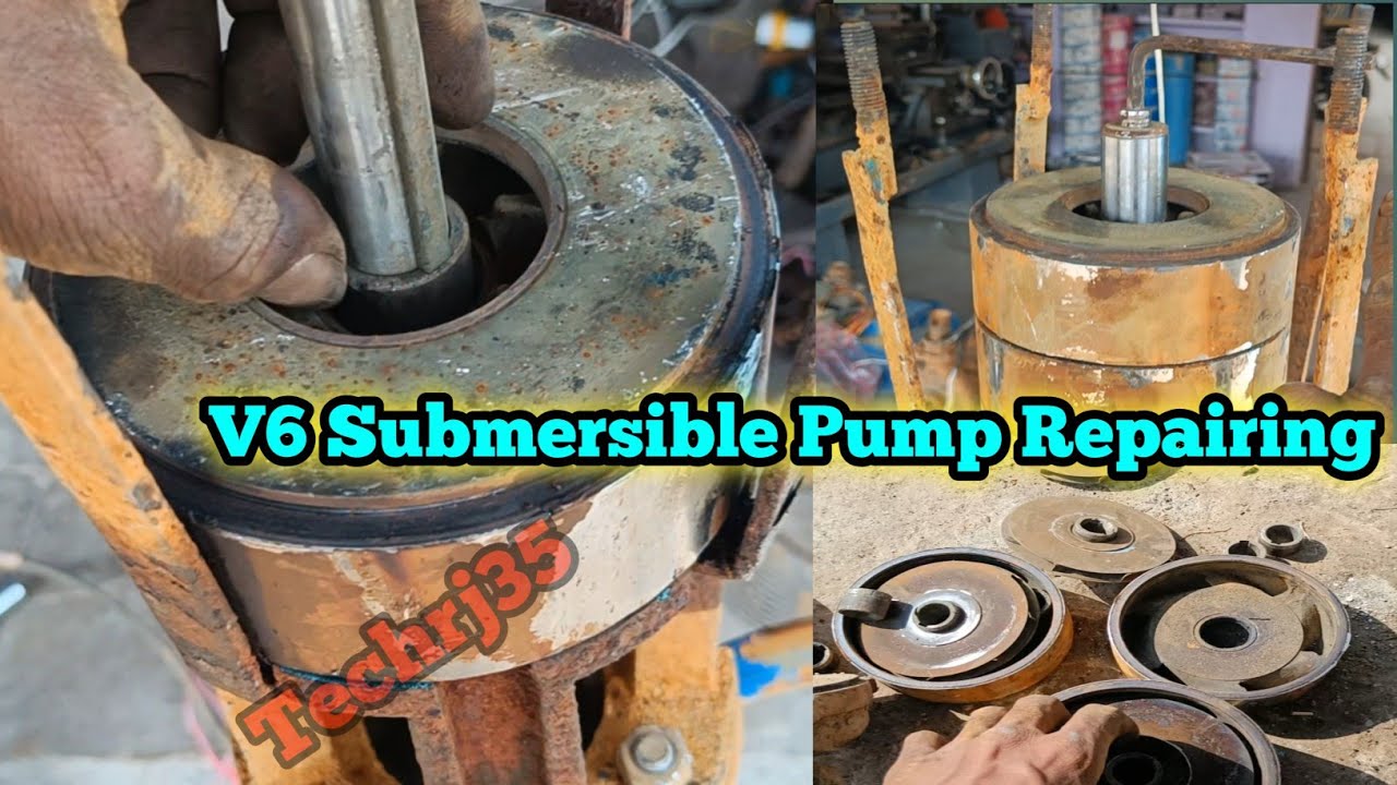 Submersible Pump Repair | V6 Submersible Pump Repairing Kese Kre | Submersible Pump Fitting Kese Kre