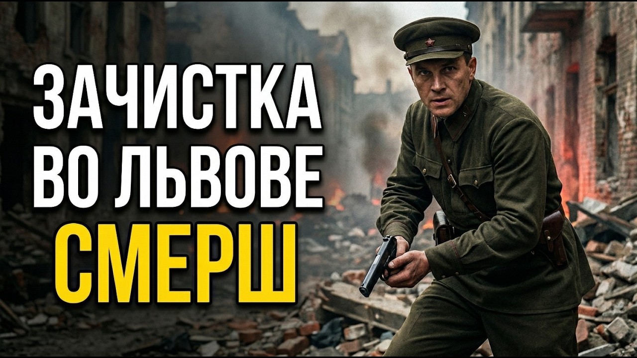 ОНИ УБИВАЛИ ПО НОЧАМ — ОХОТА СМЕРШ ВО ЛЬВОВЕ